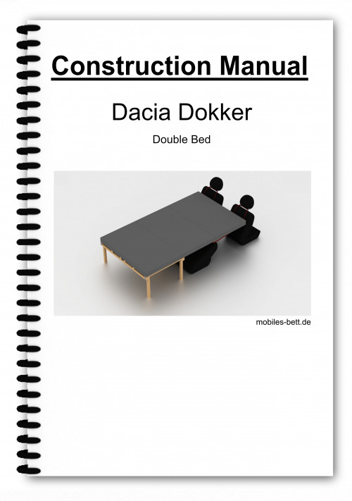 Construction Manual - Dacia Dokker Double Bed