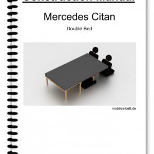 Construction Manual - Mercedes Citan Double Bed