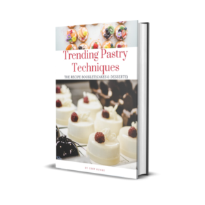 Trending Pastry Techniques - 40% commission on sales