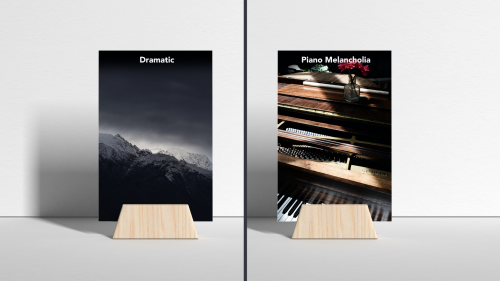 Royalty FREE Dramatic nd Piano Music Set for commercial use