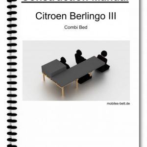 Construction Manual - Citroen Berlingo III Combi Bed